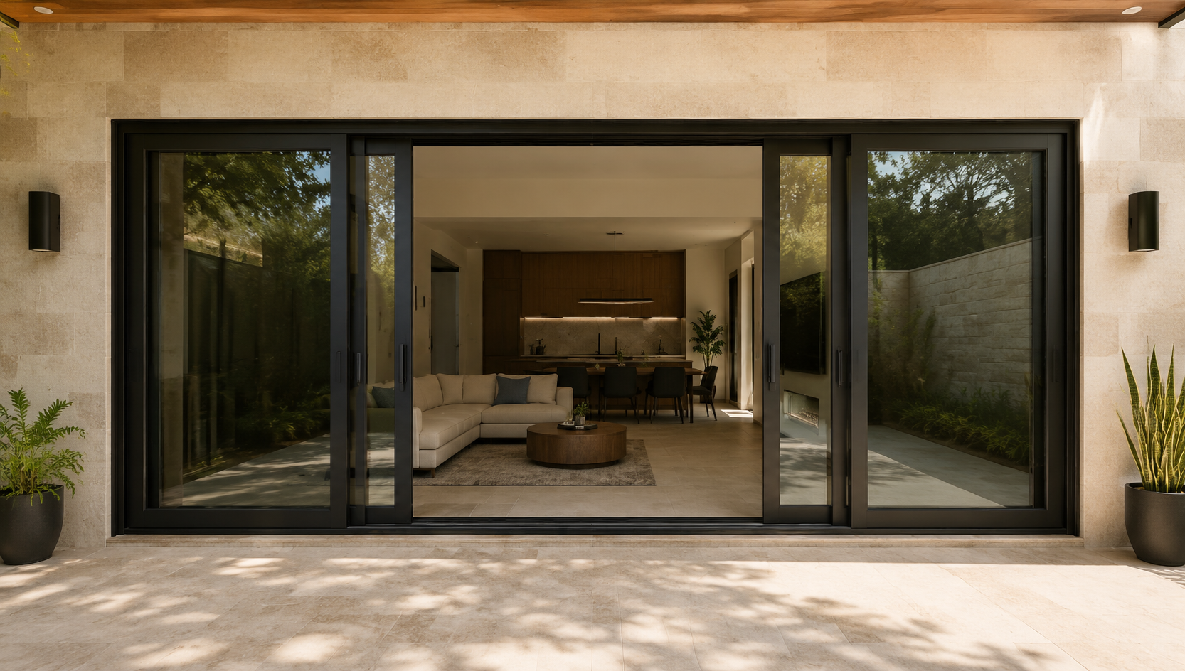 140 Series Sliding Door installed product reference