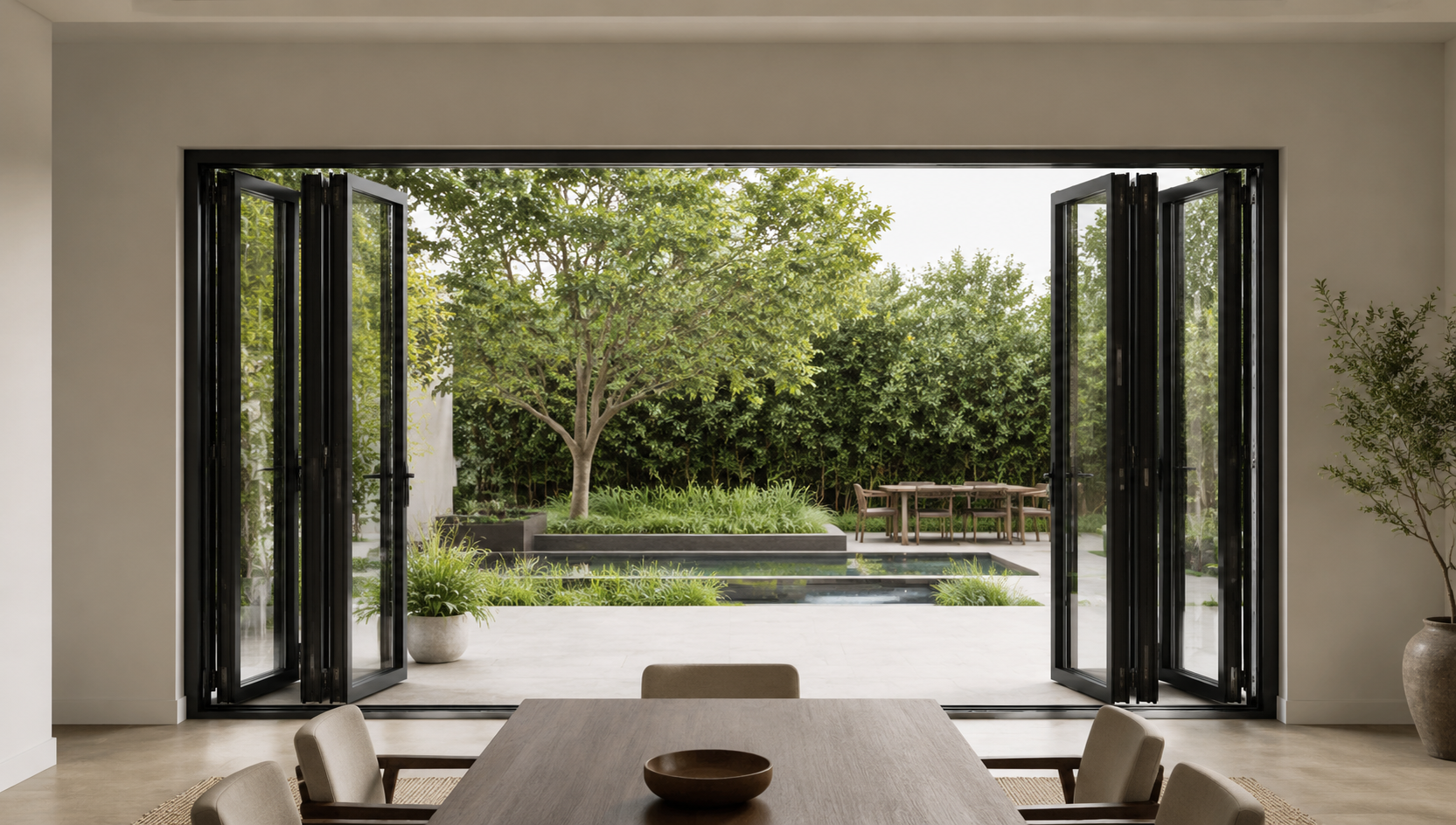80 Series Bi-Folding Door installed product reference
