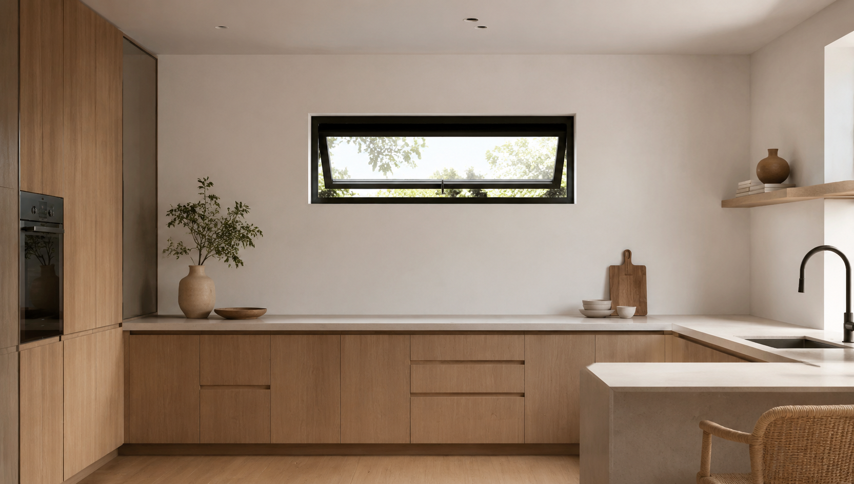 80 Series Top-Hung Window installed product reference