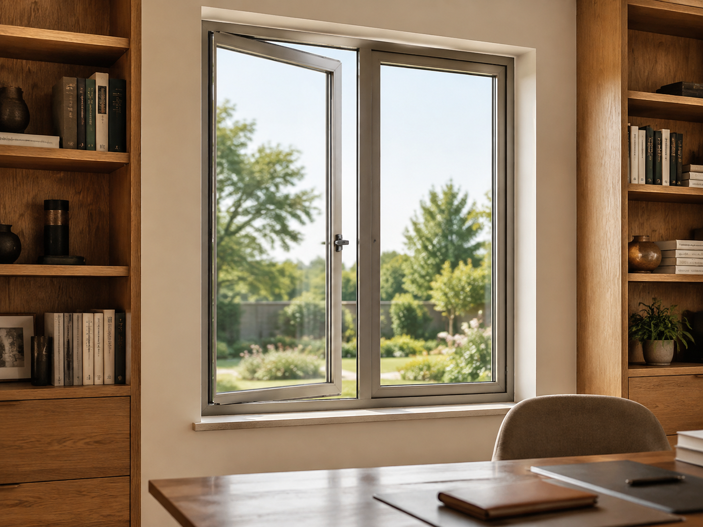 100 Series Casement Window installed product reference